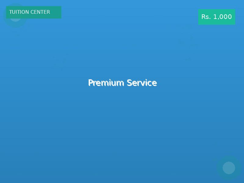 Premium Service
