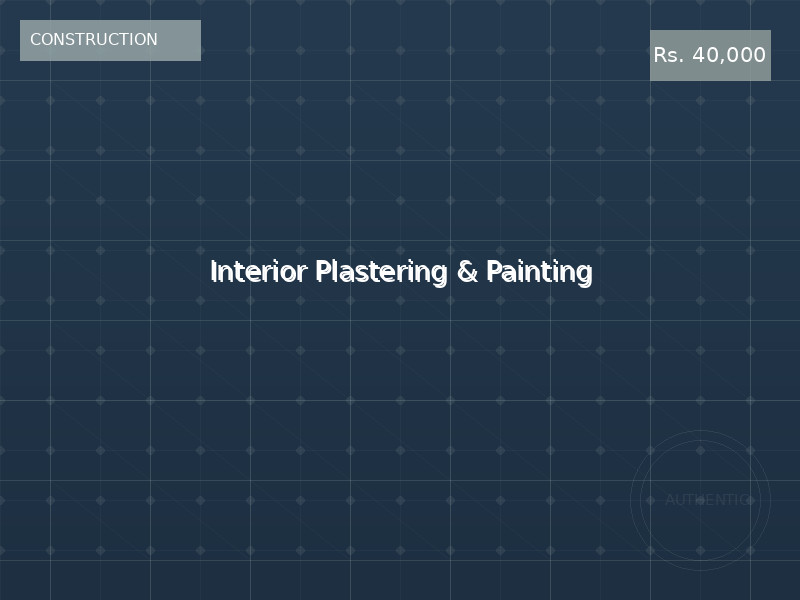 Interior Plastering & Painting