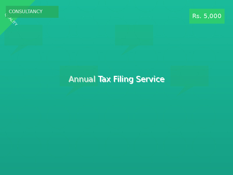 Annual Tax Filing Service