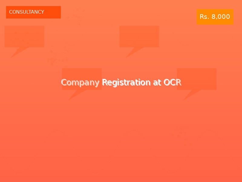 Company Registration at OCR