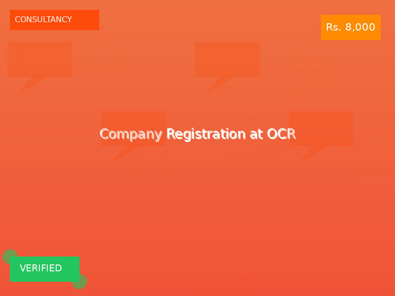 Company Registration at OCR