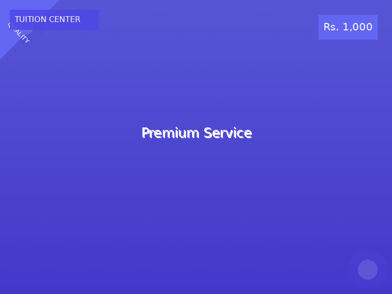 Premium Service