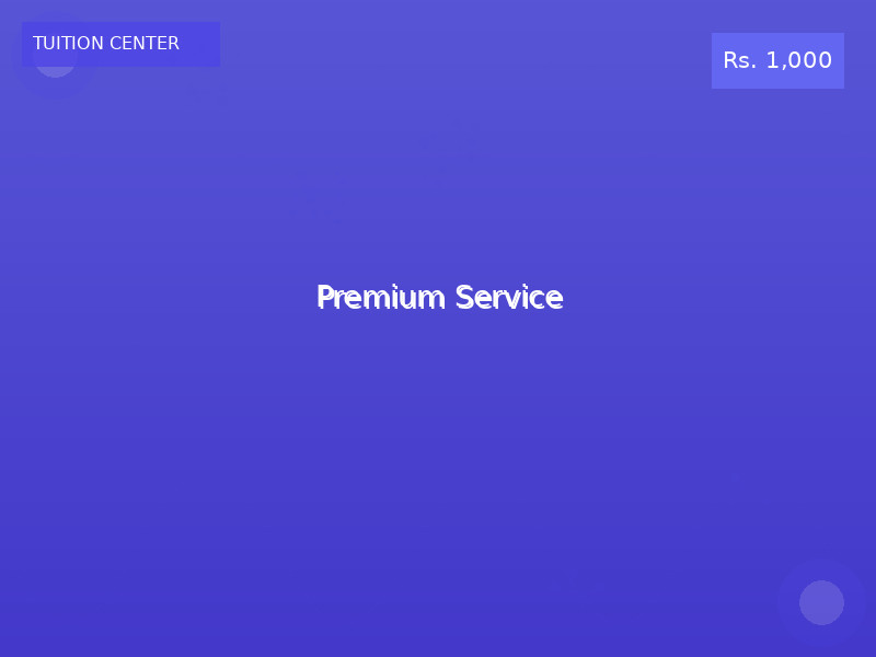 Premium Service