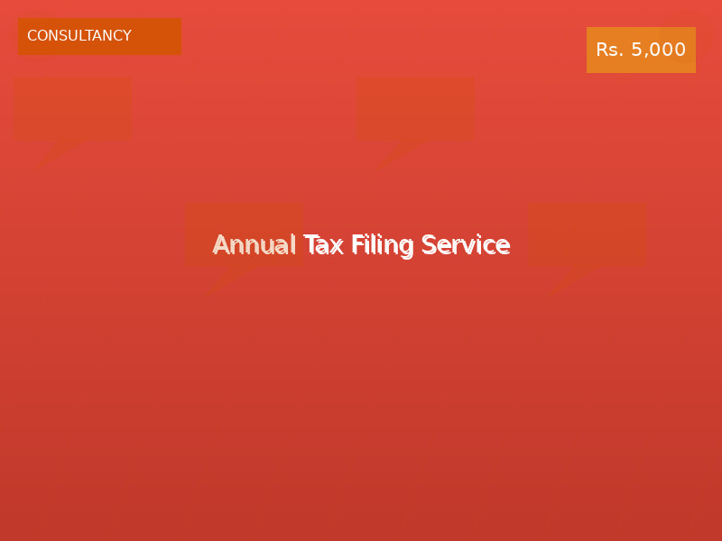 Annual Tax Filing Service