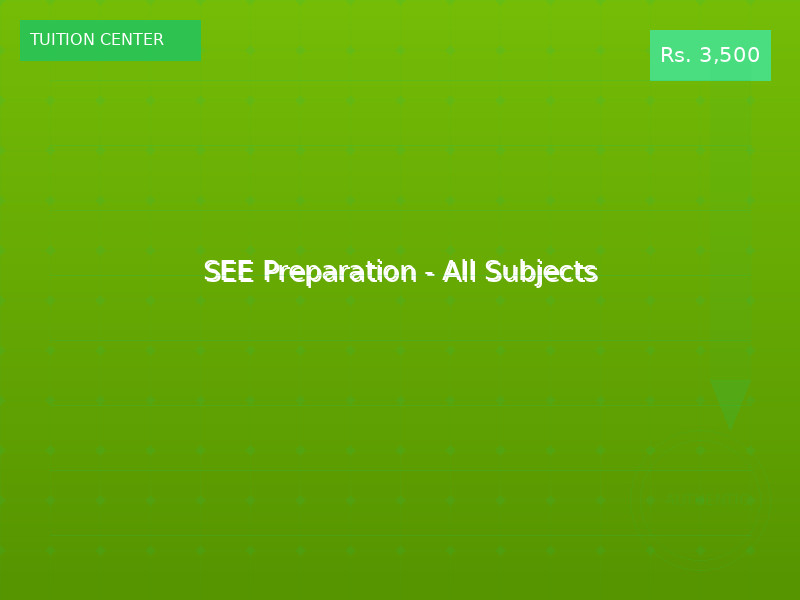 SEE Preparation - All Subjects