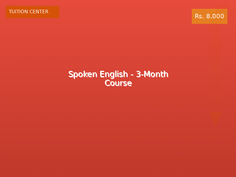 Spoken English - 3-Month Course