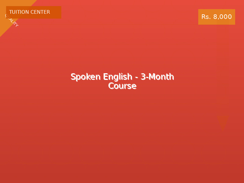 Spoken English - 3-Month Course
