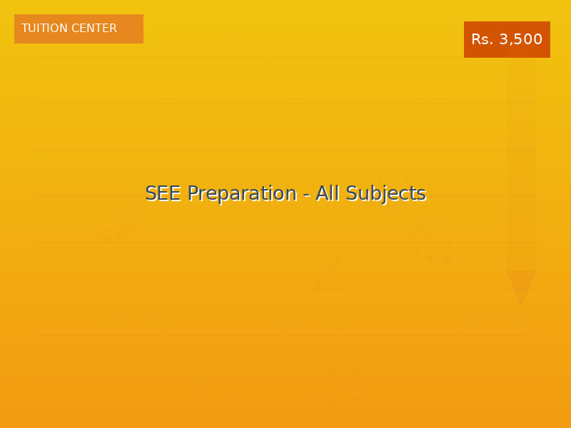SEE Preparation - All Subjects