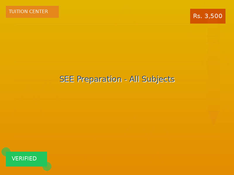 SEE Preparation - All Subjects