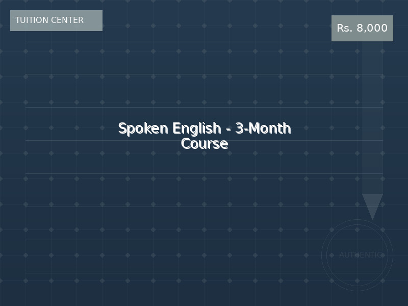 Spoken English - 3-Month Course