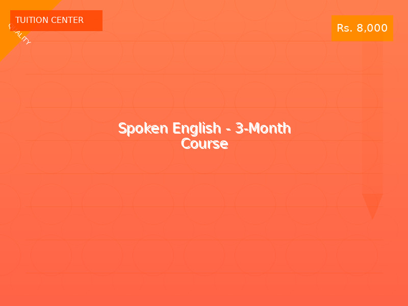 Spoken English - 3-Month Course