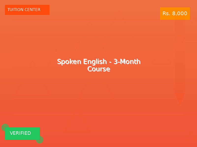 Spoken English - 3-Month Course