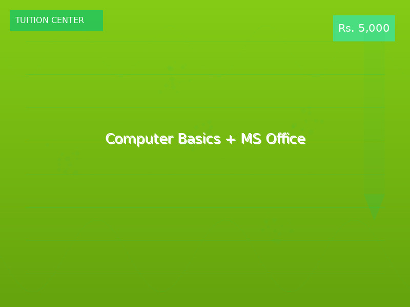 Computer Basics + MS Office