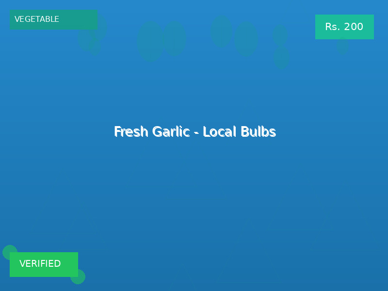 Fresh Garlic - Local Bulbs