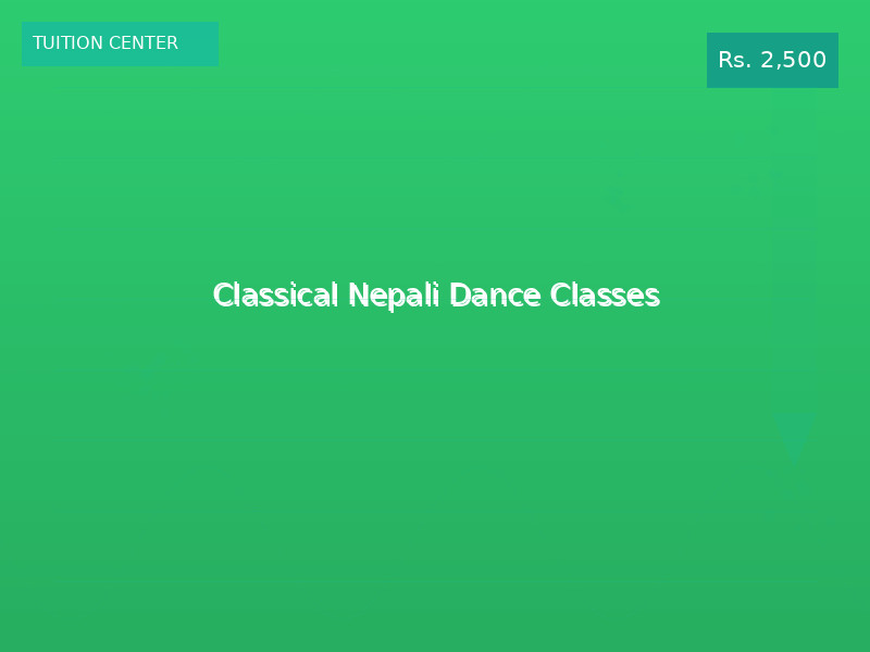 Classical Nepali Dance Classes