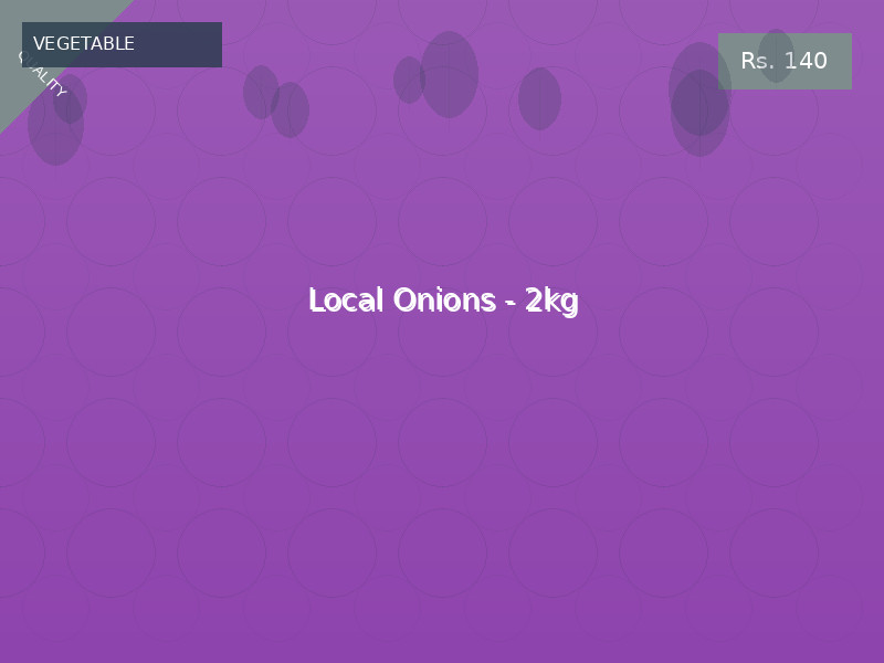 Local Onions - 2kg