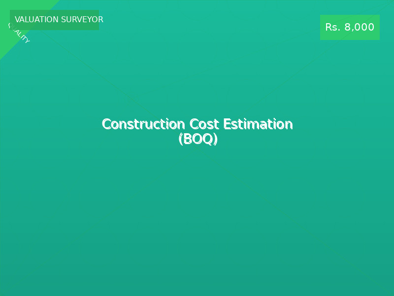 Construction Cost Estimation (BOQ)