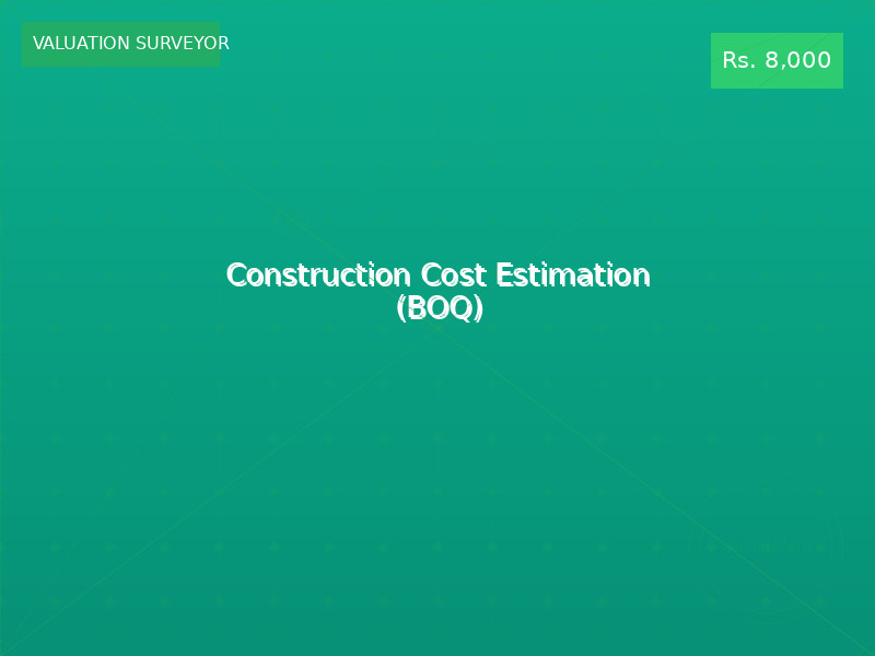 Construction Cost Estimation (BOQ)