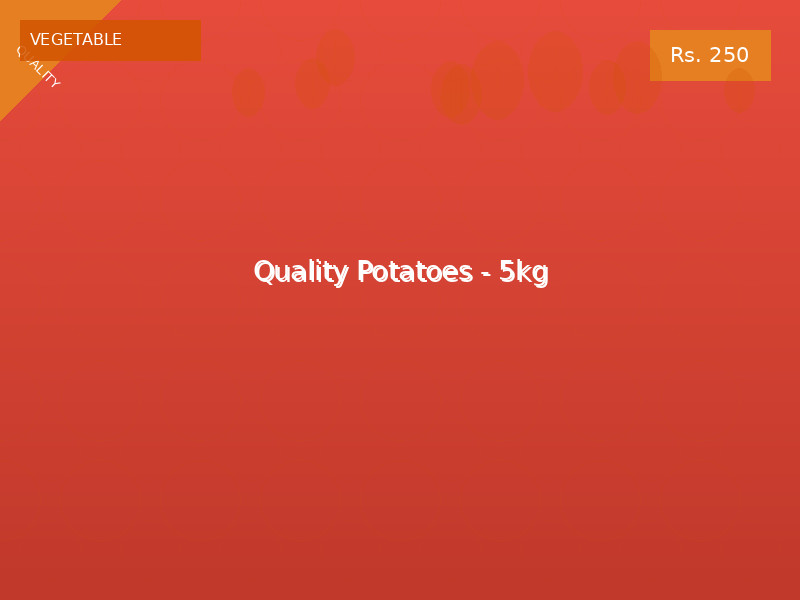 Quality Potatoes - 5kg