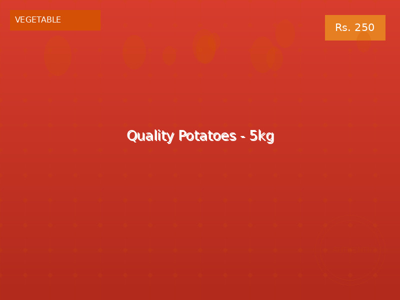 Quality Potatoes - 5kg