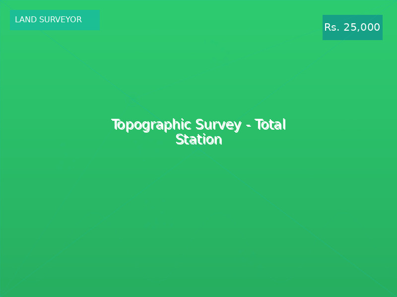 Topographic Survey - Total Station