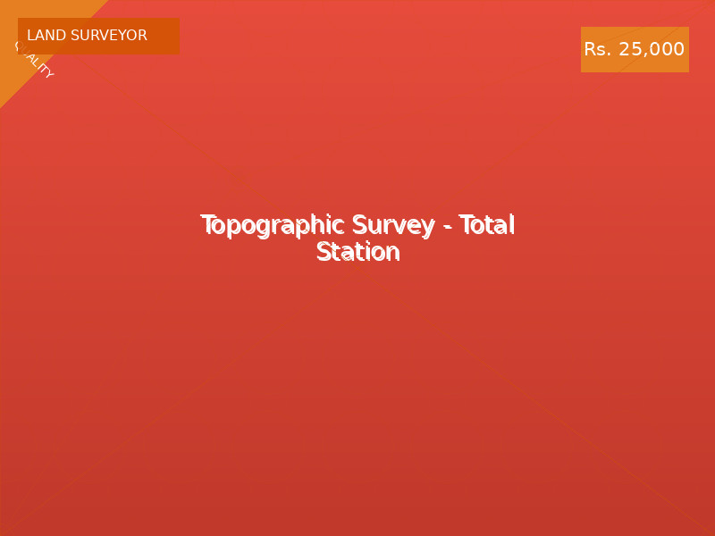 Topographic Survey - Total Station