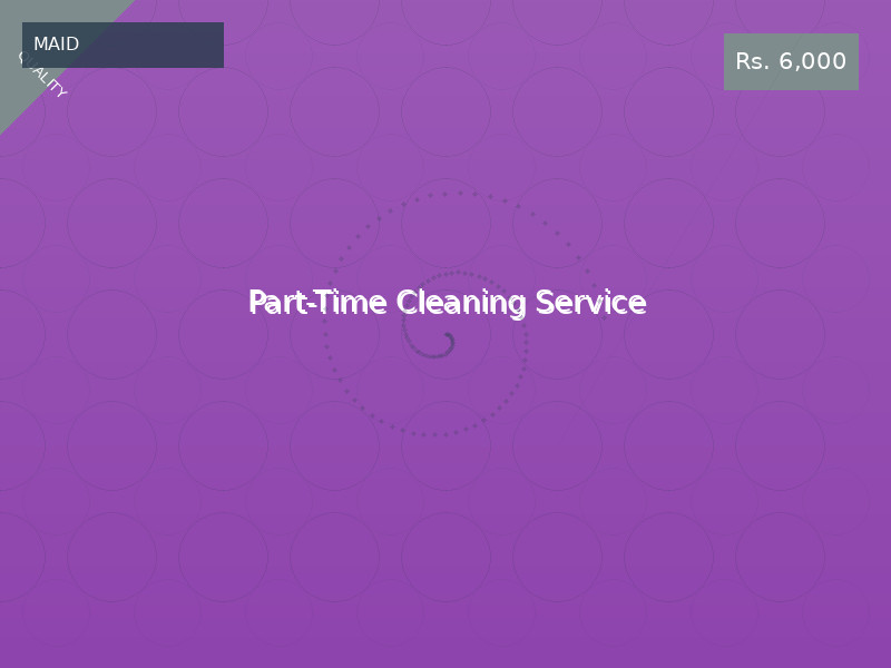 Part-Time Cleaning Service