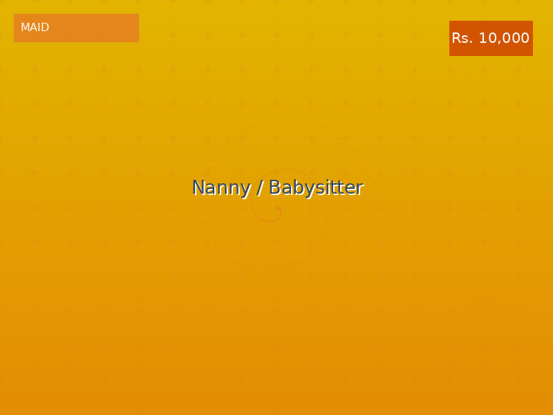 Nanny / Babysitter