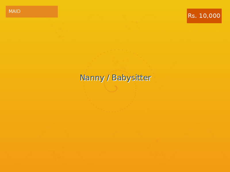 Nanny / Babysitter