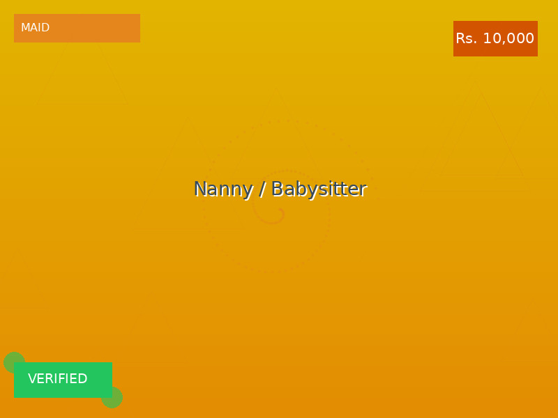 Nanny / Babysitter