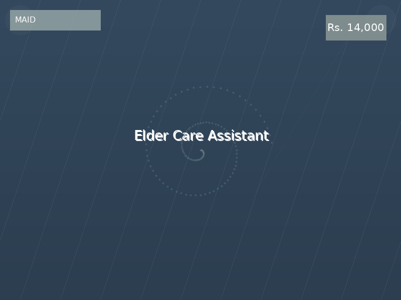 Elder Care Assistant