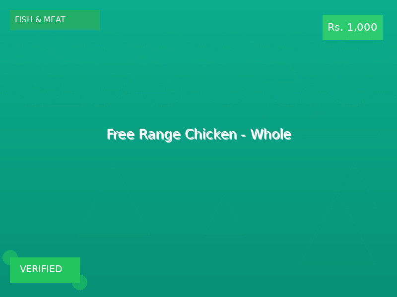 Free Range Chicken - Whole