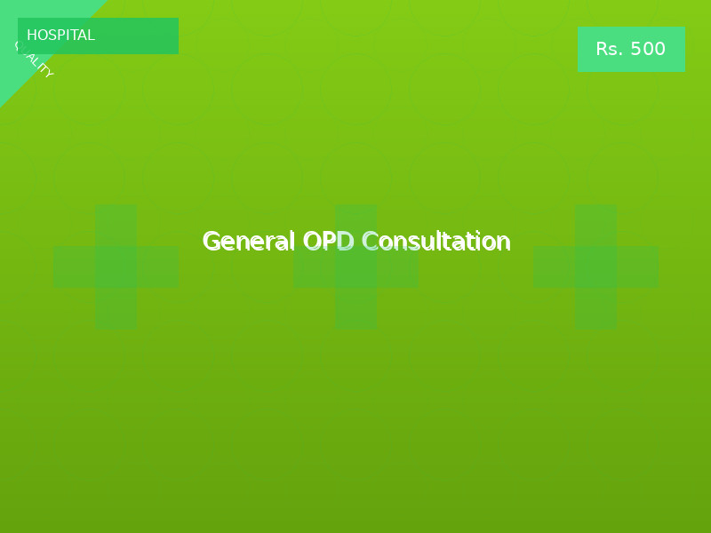 General OPD Consultation