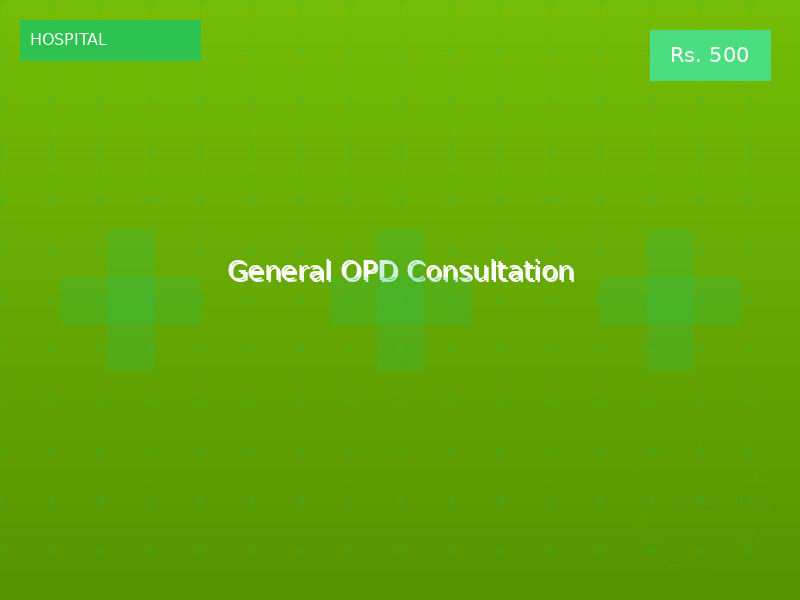 General OPD Consultation