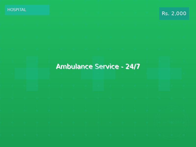 Ambulance Service - 24/7