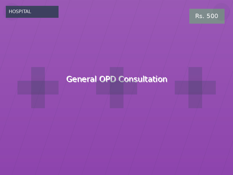 General OPD Consultation