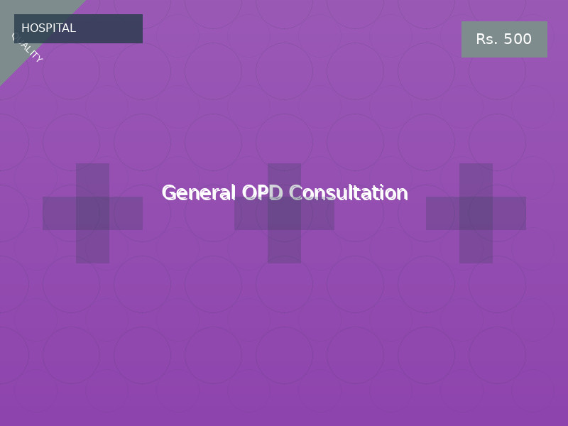 General OPD Consultation