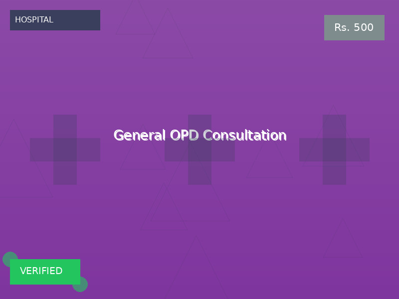 General OPD Consultation