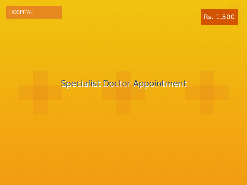 Specialist Doctor Appointment