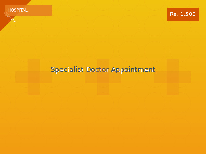 Specialist Doctor Appointment