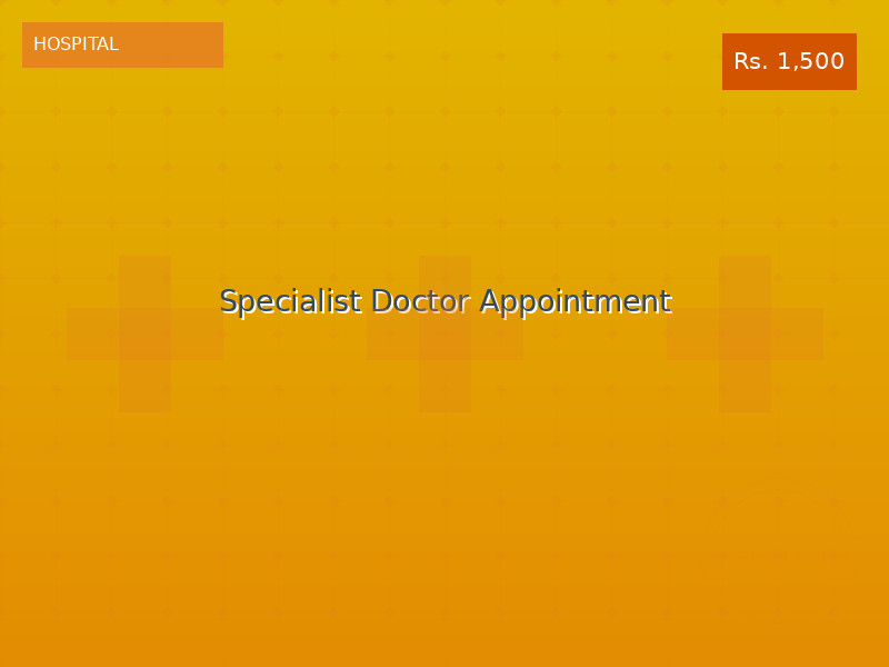 Specialist Doctor Appointment