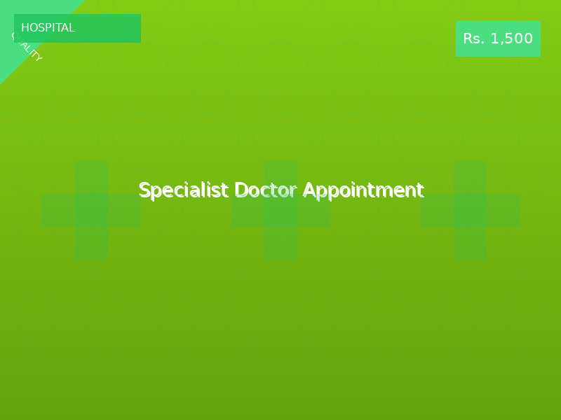 Specialist Doctor Appointment