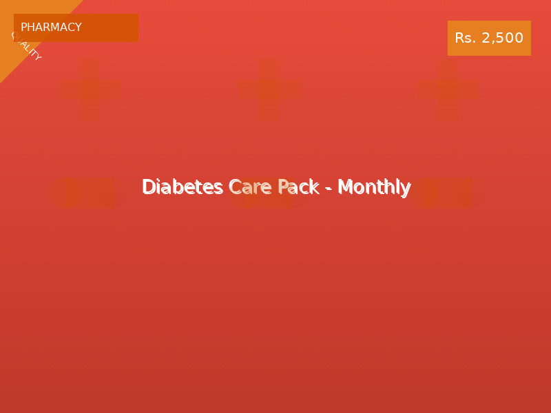Diabetes Care Pack - Monthly