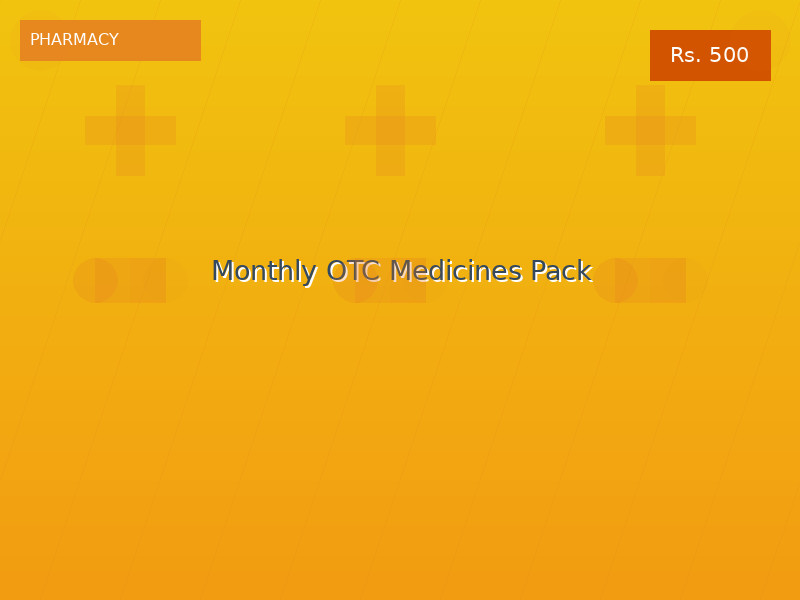 Monthly OTC Medicines Pack