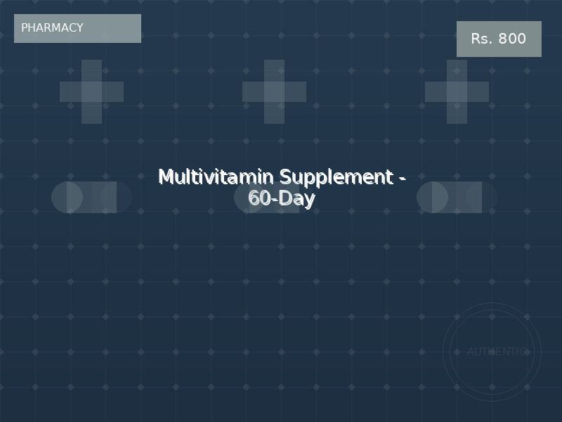 Multivitamin Supplement - 60-Day