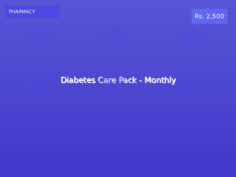 Diabetes Care Pack - Monthly