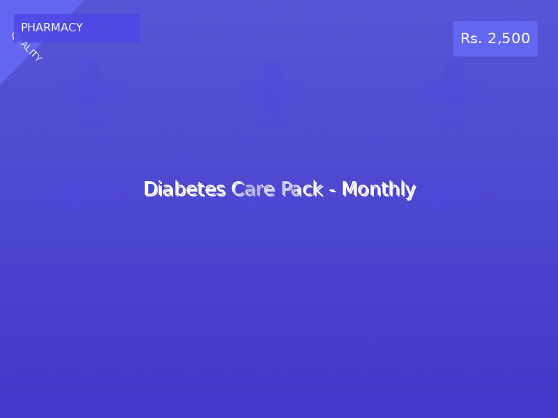 Diabetes Care Pack - Monthly