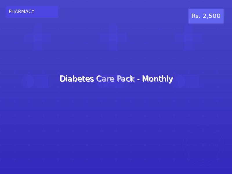 Diabetes Care Pack - Monthly