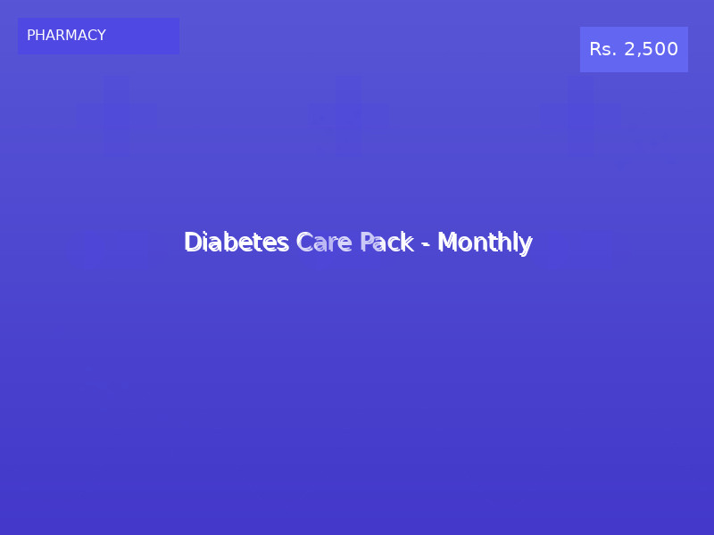Diabetes Care Pack - Monthly