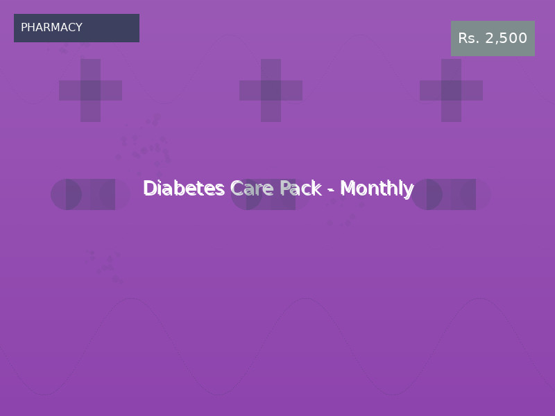 Diabetes Care Pack - Monthly